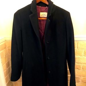 Wilfred Aritzia Souvenir Wool Coat (M), wool, cashmere and deerskin suede